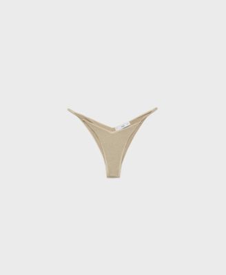 MANGO - Women's Lurex Bikini Bottoms