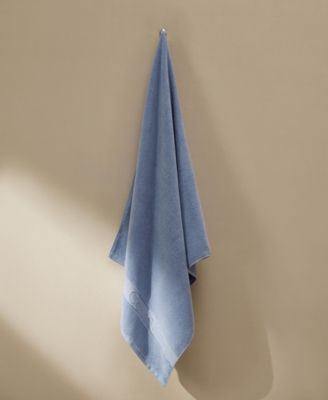 Iconic Cotton Jacquard Bath Towel, 56" x 30"