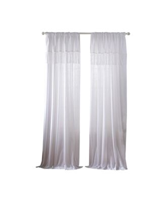 Calypso Macrame Tassel Semi Sheer Window Curtain