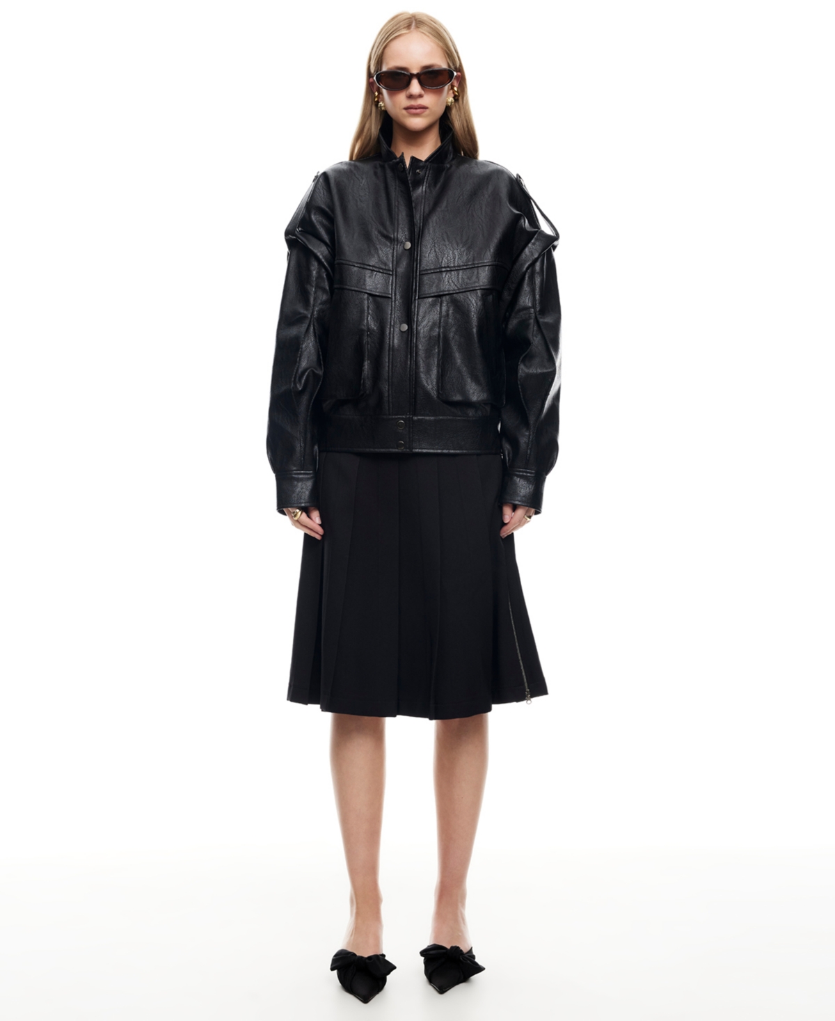 Lioness Women's Madame Bomber Jacket In Black