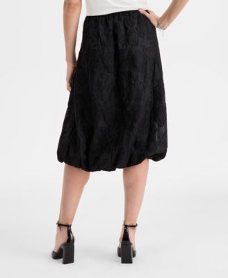 Women's Floral Jacquard Organza Bubble Skirt, Macy's Exclusive