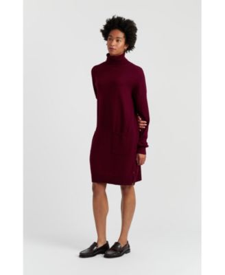 Women's Cashmere Rollneck Dress