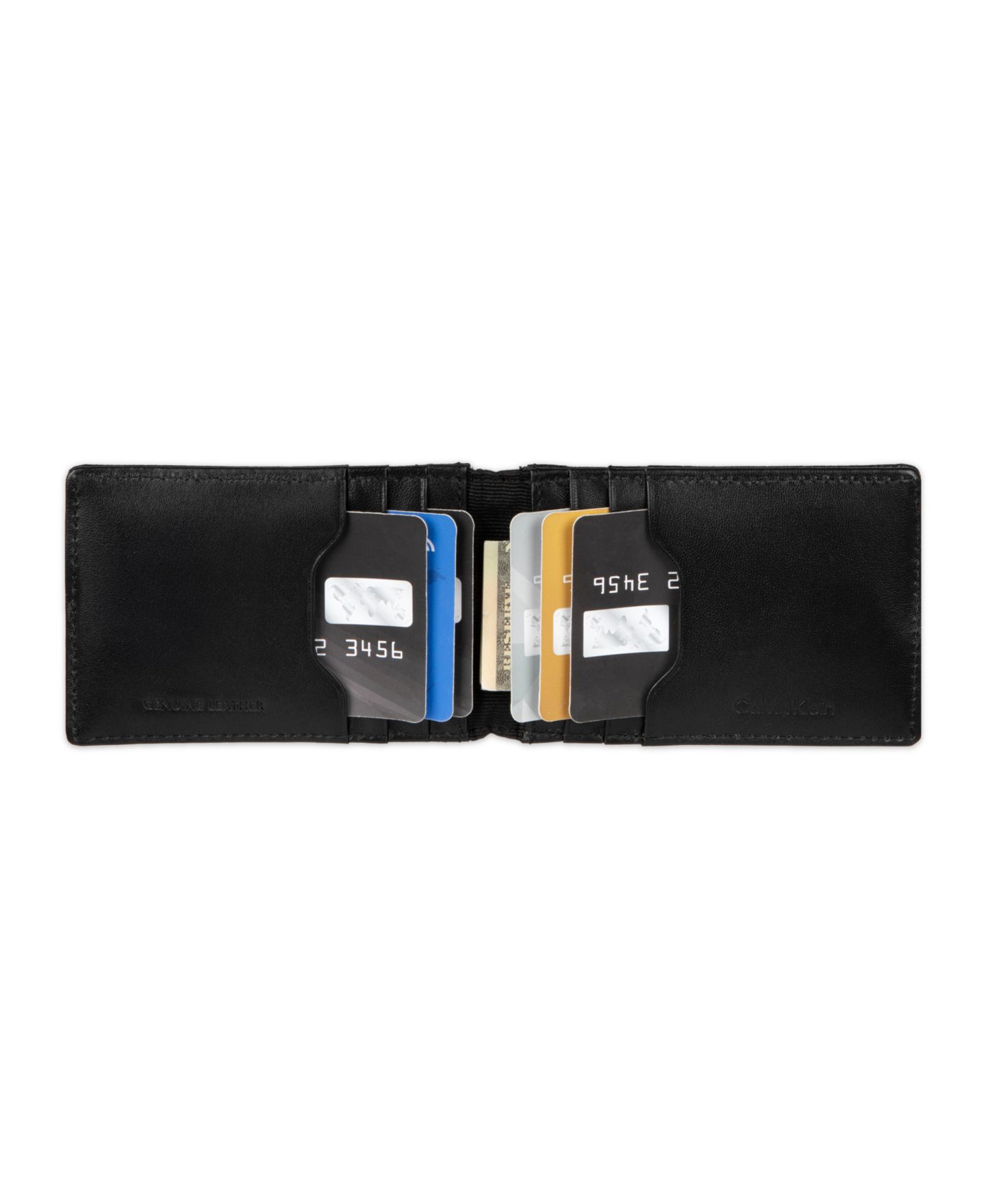 Мужской кошелёк Calvin Klein тройного сложения, защита RFID — фото 6
