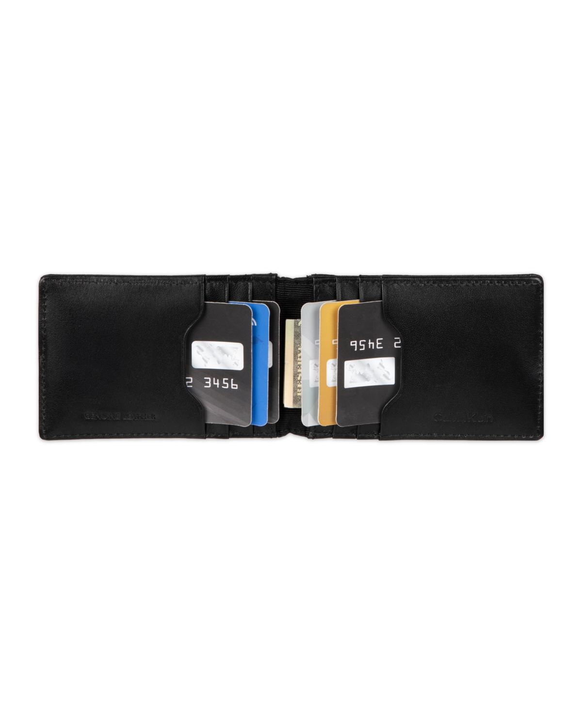 Calvin Klein Men's Rfid Trifold Wallet In Black