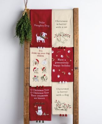 It's Dress Up Your Dog Season Kitchen Towel