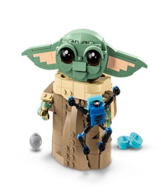 Star Wars the Mandalorian Grogu with Hover Pram Buildable Figure 75403, 1048 Pieces