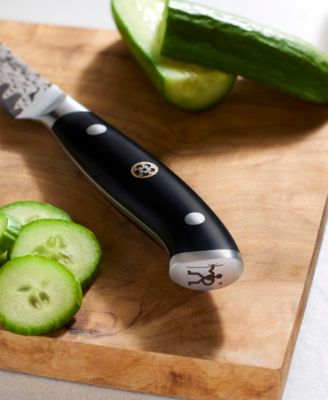 Compass Damascus 5" Serrated Utility Knife