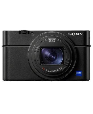 Cyber-shot DSC-RX100 VII Digital Camera, Bundle with 64GB Memory Card, Extra Battery, Camera Bag