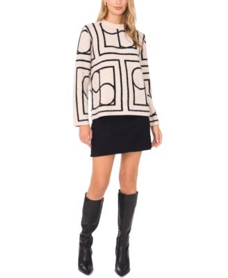 Women's Geometric Print Top