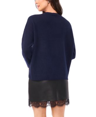 Women's Crewneck "Touch Down" Long-Sleeve Sweater		