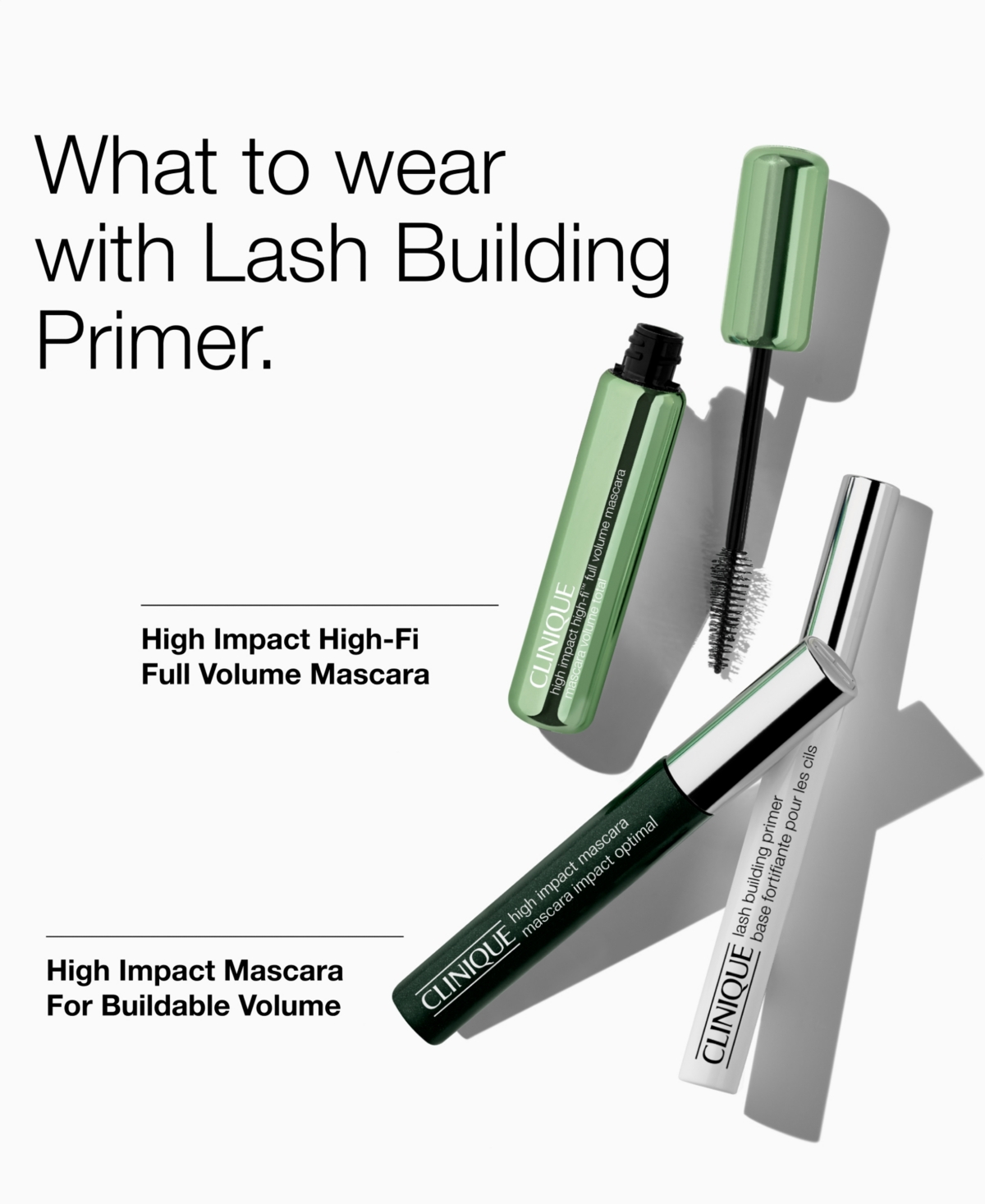 Clinique 3-pc. High Impact Eyelash Set In Transparent