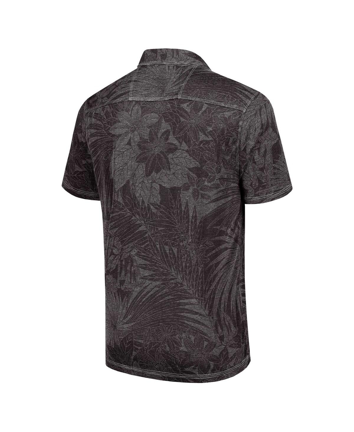 Tommy Bahama Men's Black Alabama Crimson Tide Big Tall Sport Santiago Paradise Polo Shirt