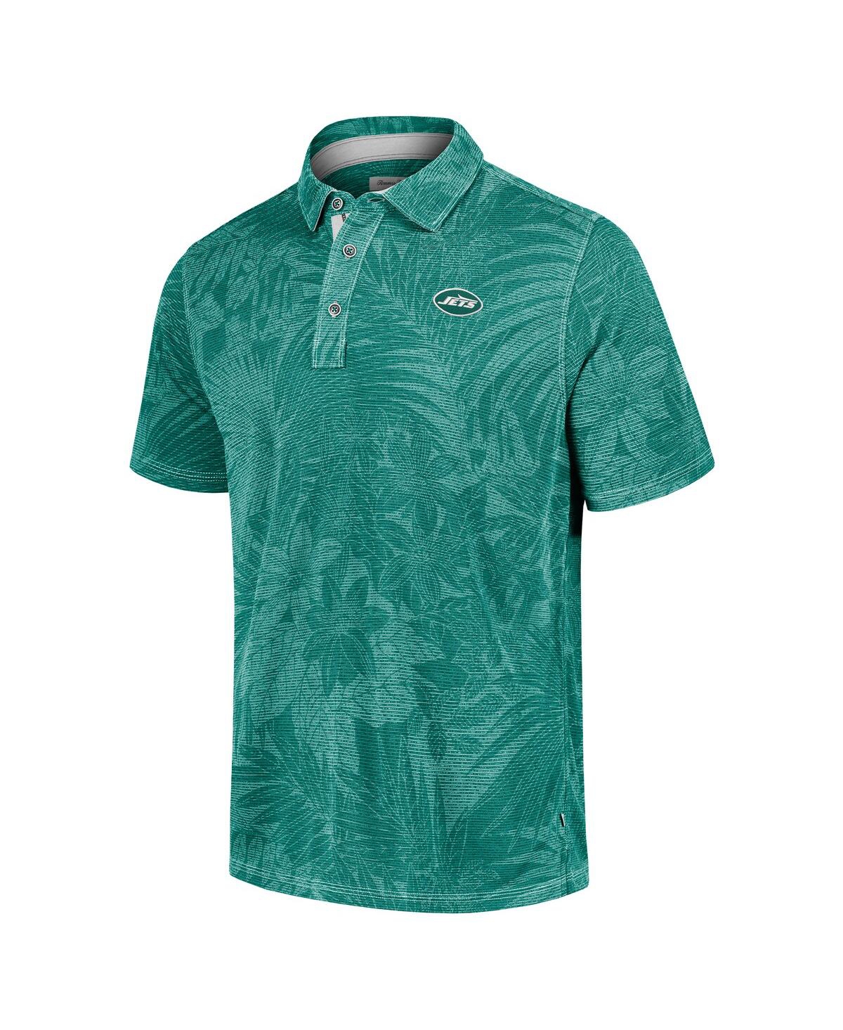 Tommy Bahama Men's Green New York Jets Sport Santiago Paradise Polo Shirt In Green