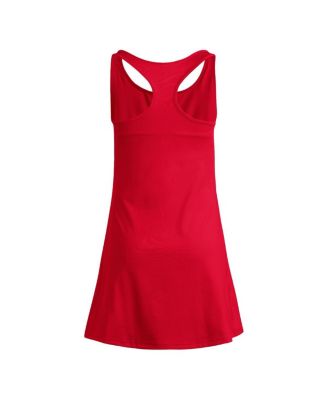 Women's Red Texas Tech Red Raiders Spring Fling Active Racerback Skort Dress