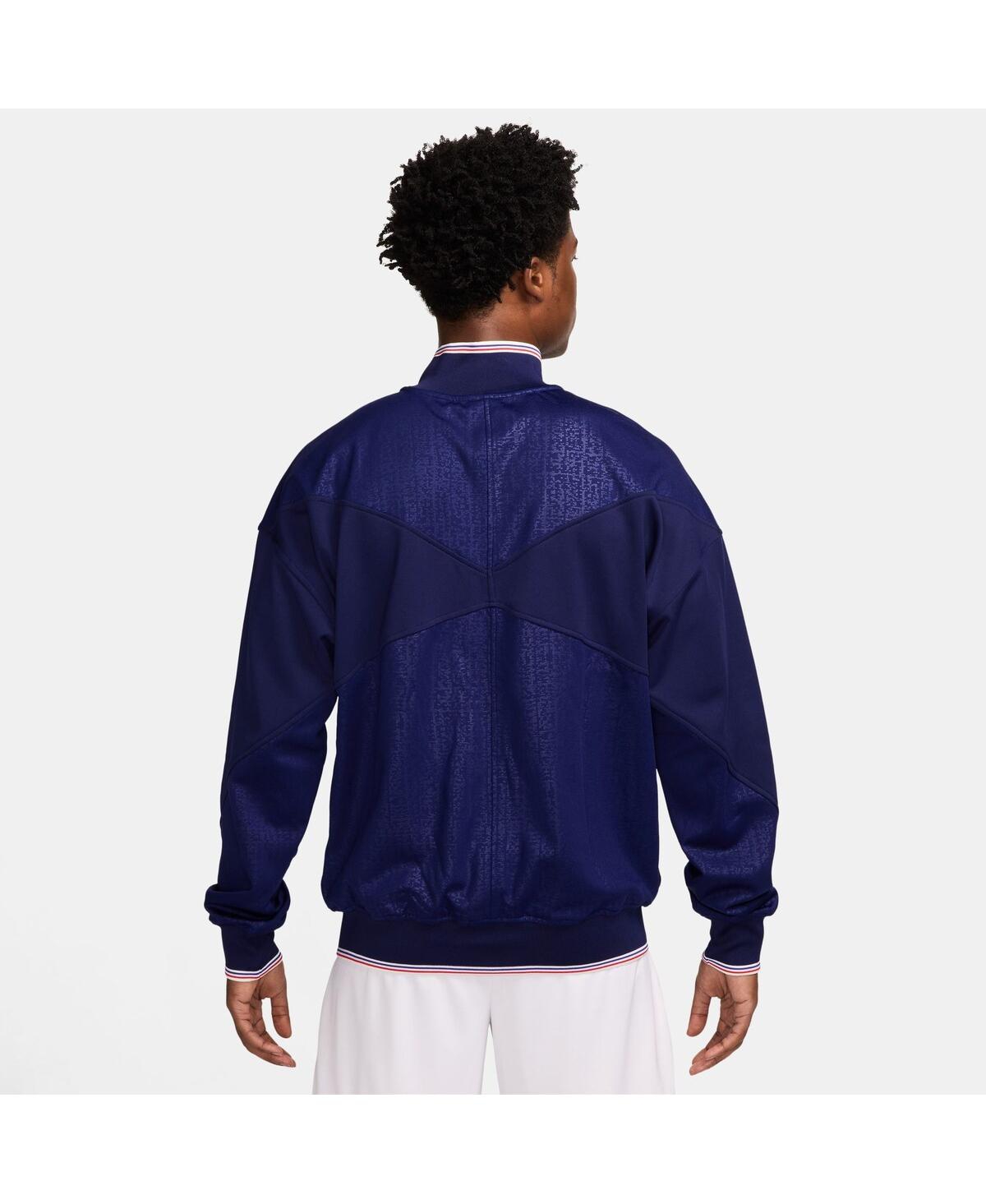 Nike Men'sâ Blue France Women's National Team 2025 Academy Pro Performance Anthem Full-zip Jacket In Blue