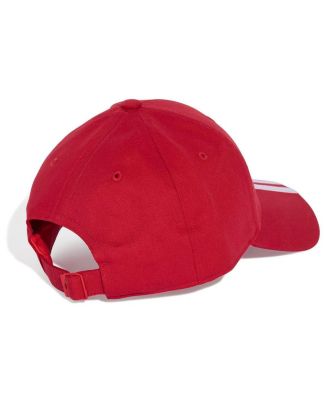Men's and Women's Red Liverpool Three-Stripe Dad Adjustable Hat