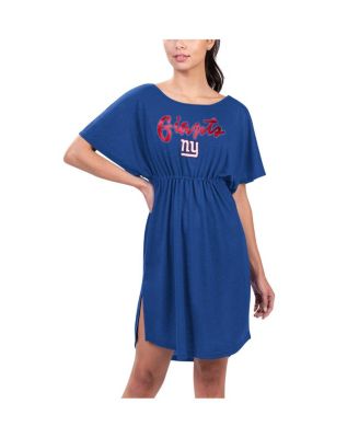 G-III 4Her by Carl Banks - Women's Royal New York Giants Versus Swim Cover-Up