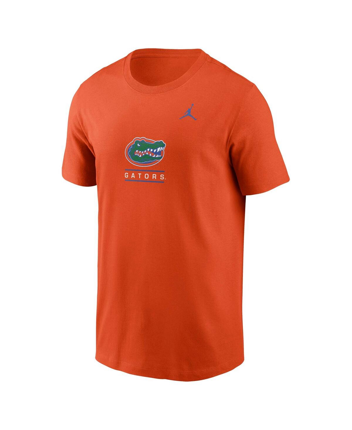 Jordan Men's Orange Florida Gators 2-hit T-shirt In Orange