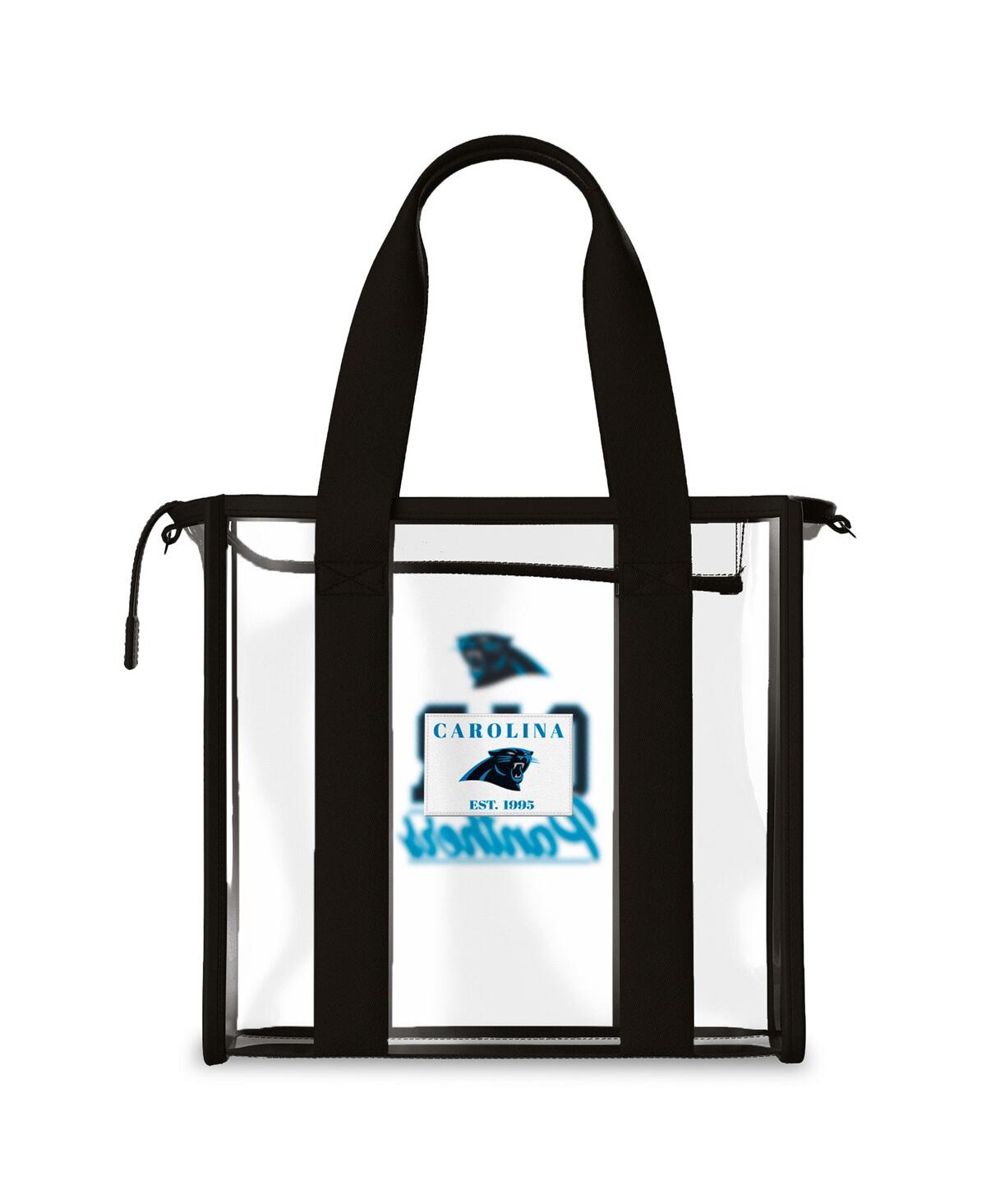 Wear By Erin Andrews Cleveland Browns Stadium Tote Bag With Team Color Trim In Transparent