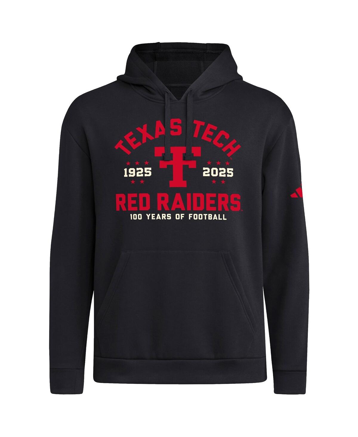 Adidas Men's Black Texas Tech Red Raiders 100th Anniversary Fleece Hoodie