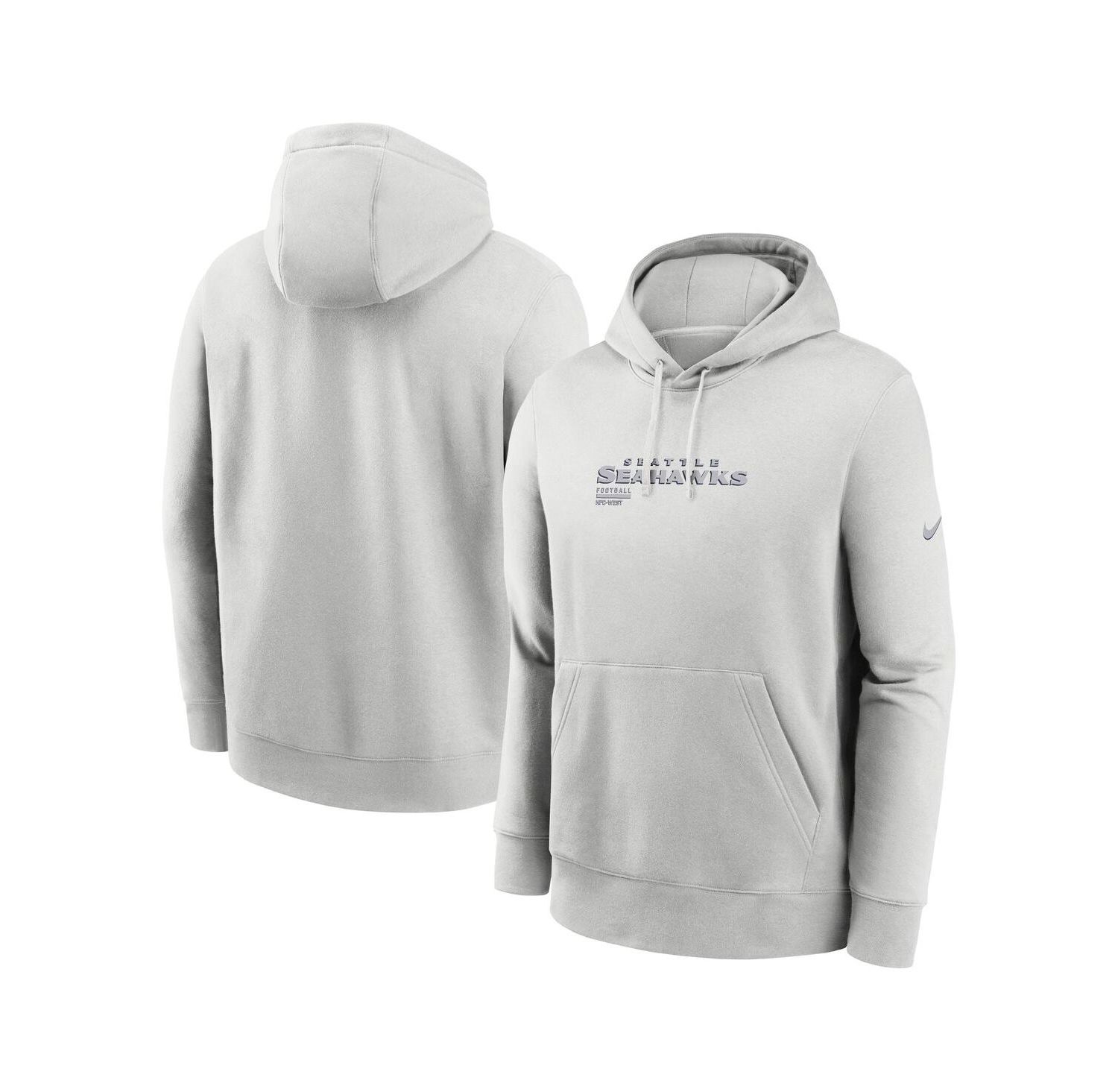 Men's Gray Seattle Seahawks Edge Pack French Terry Club Pullover Hoodie