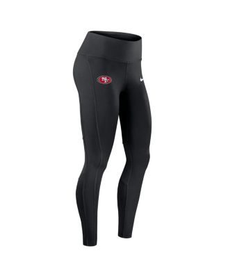 Women's Black San Francisco 49ers Primetime Epic Fast Performance Leggings