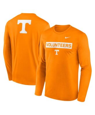 Nike - Men's Tennessee Orange Tennessee Volunteers Primetime Campus 2-Hit Legend Long Sleeve T-Shirt