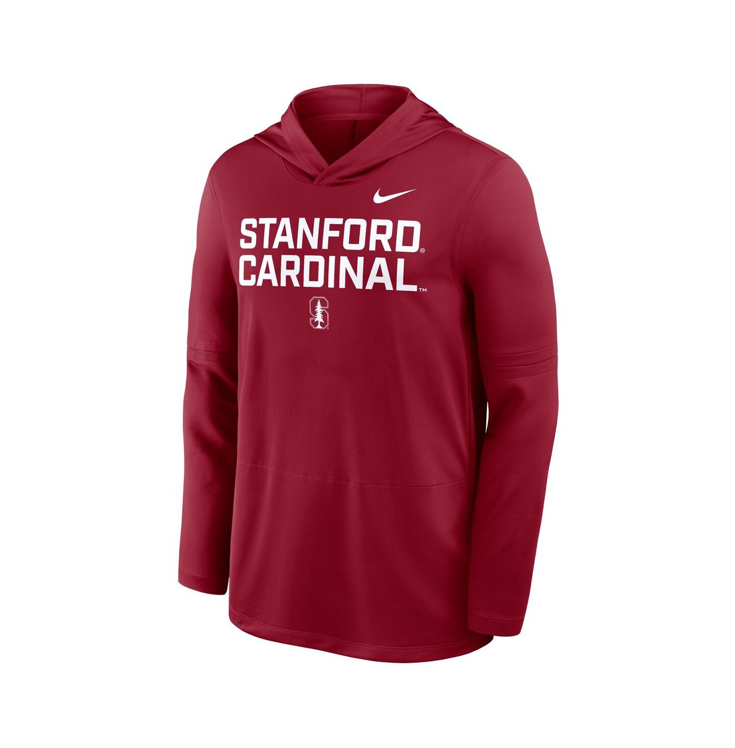 Мужское худи Nike Cardinal Stanford Cardinal 2025 Sideline Dri-FIT Long Sleeve T-Shirt — фото 4