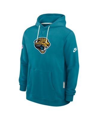 Men's Teal Jacksonville Jaguars Sideline Standard Issue Alt 2 Dri-FIT Hoodie