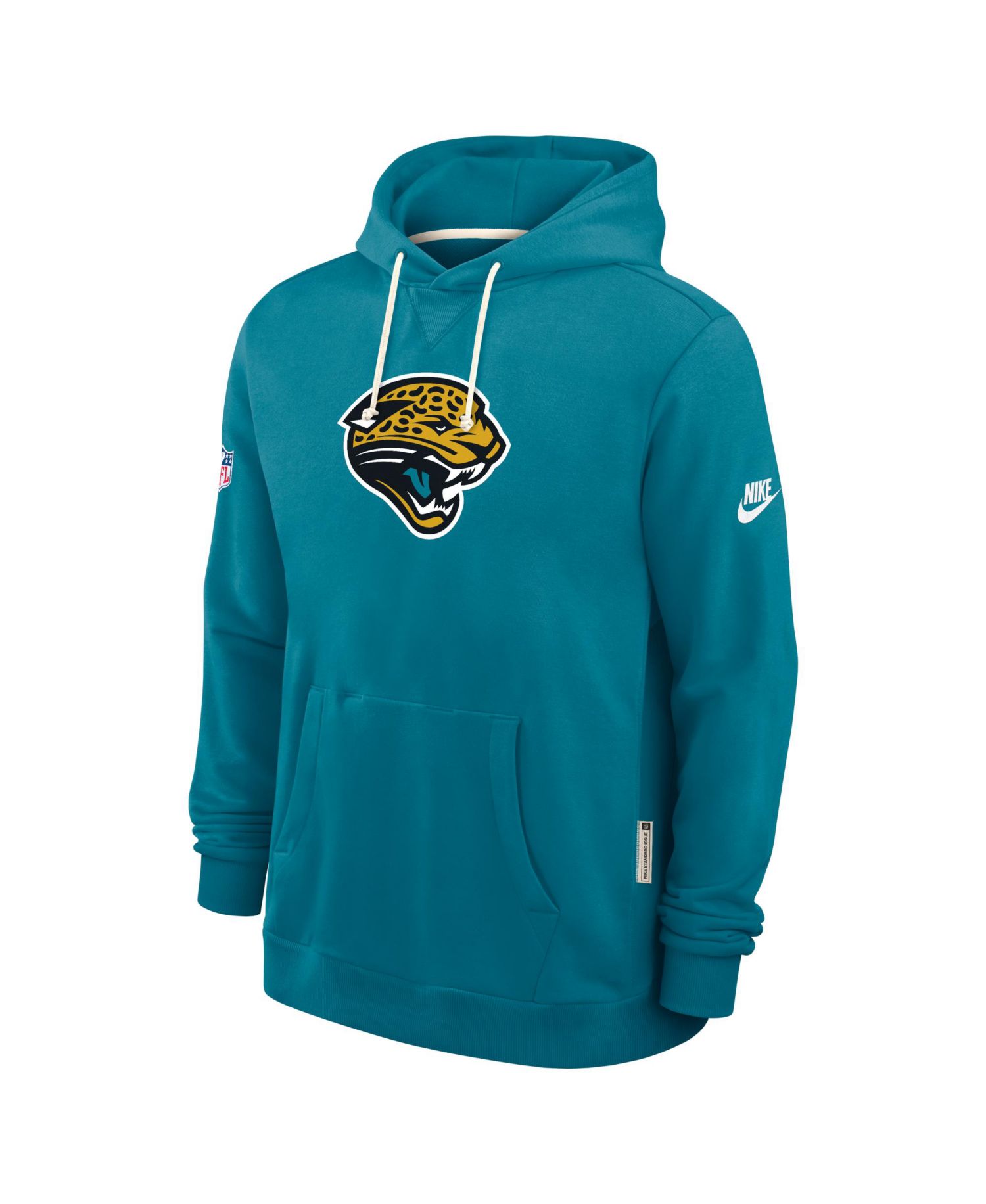 Men's Teal Jacksonville Jaguars Sideline Standard Issue Alt 2 Dri-FIT Hoodie