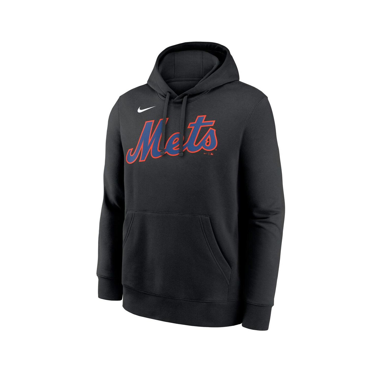 Men's Francisco Lindor Black New York Mets Player Name & Number Club Pullover Hoodie
