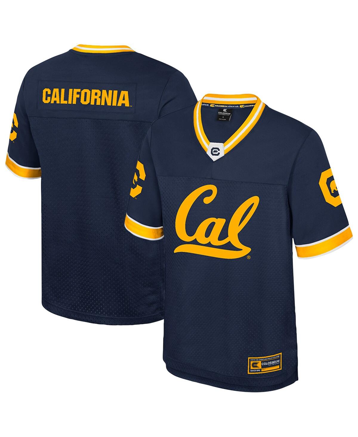 Colosseum Men's Navy Cal Bears Nothing but the Hits Football Jersey