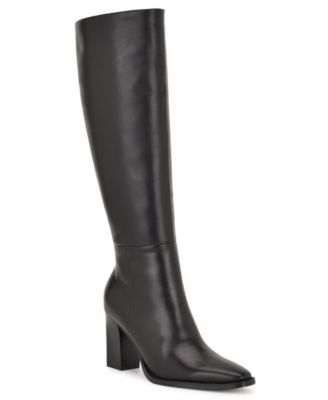 Women's Zazz Tall Leather Dress Boots, Regular & Wide Calf