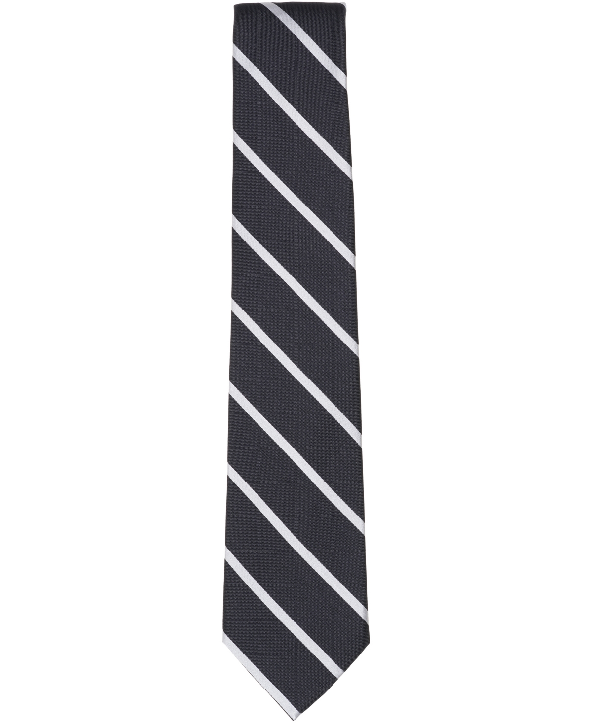 Michael Kors Men's Classic Nastro Stripe Tie In Black