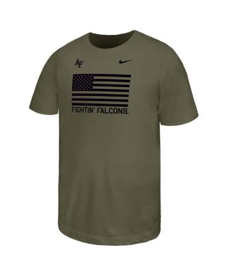 Nike - Big Boys and Girls Olive Air Force Falcons APLS Fighting Falcon Collection Core T-Shirt