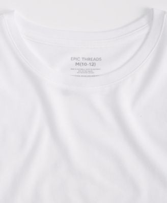 Little & Big Girls Core Crewneck T-Shirt, Created for Macy's