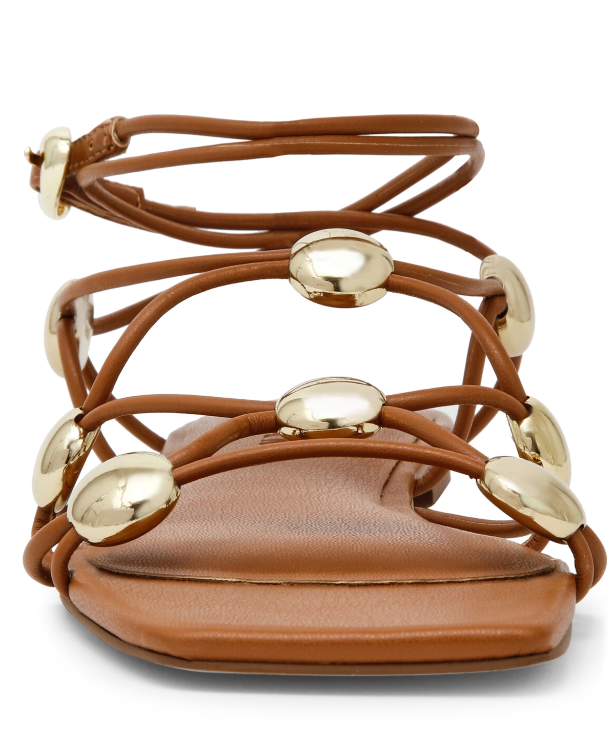 Steve Madden Women's Tides Studded Strappy Flat Sandals