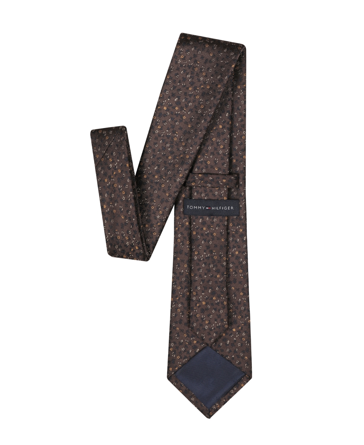 Tommy Hilfiger Men's Harmony Floral Tie In Brown
