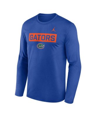 Men's Royal Florida Gators Primetime Campus 2-Hit Legend Long Sleeve T-Shirt