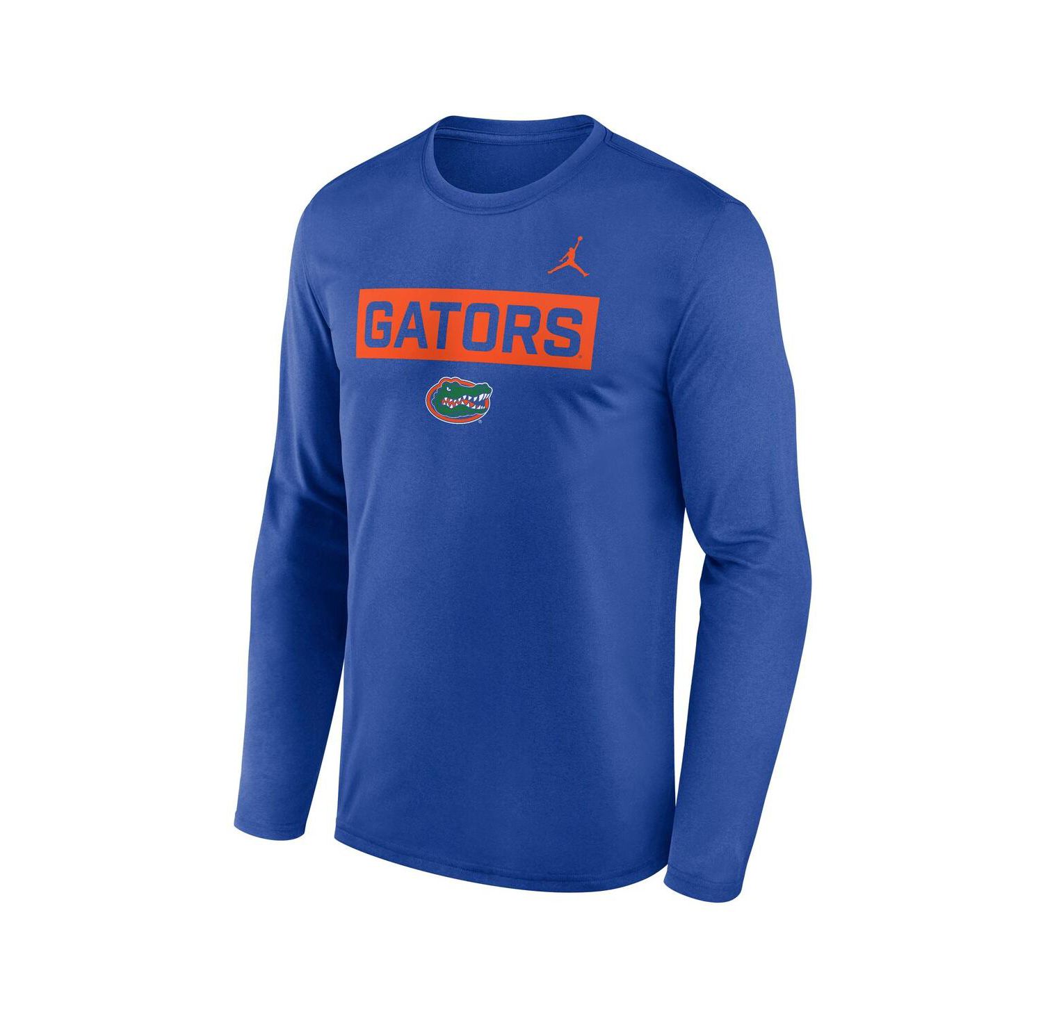 Men's Royal Florida Gators Primetime Campus 2-Hit Legend Long Sleeve T-Shirt
