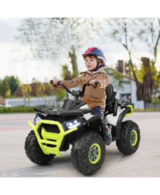 12V Kids Electric 4-Wheeler ATV Quad 2 Speeds Ride On Car w/MP3&LED Lights