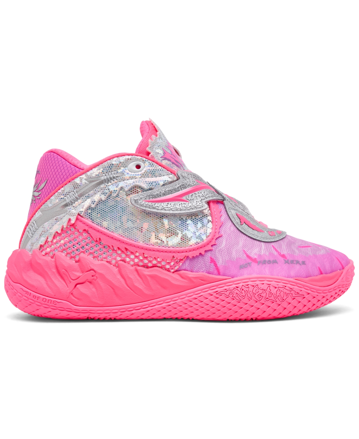 Puma Big Kids Lamelo Ball Mb.05 Basketball Sneakers From Finish Line In Pink