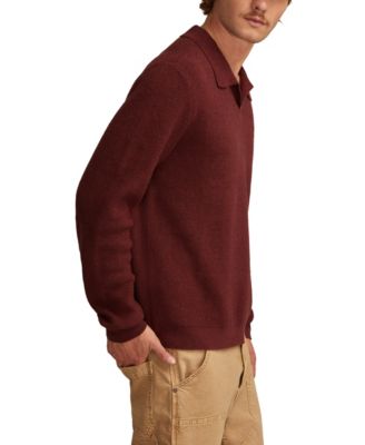 Men's Johnny Collar Polo Sweater