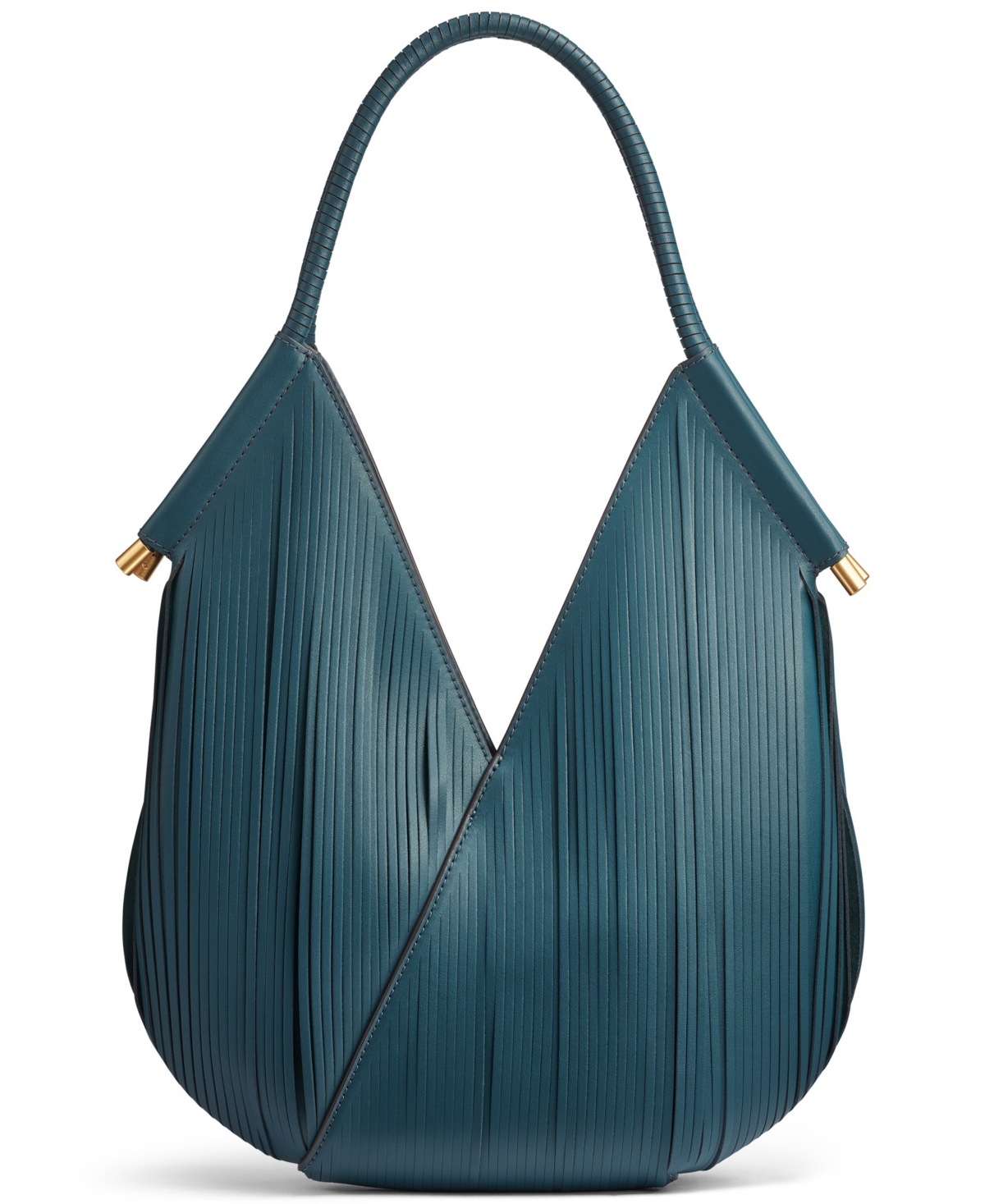 Donna Karan Baldwin Laser-cut Mini Shoulder Bag In Brown