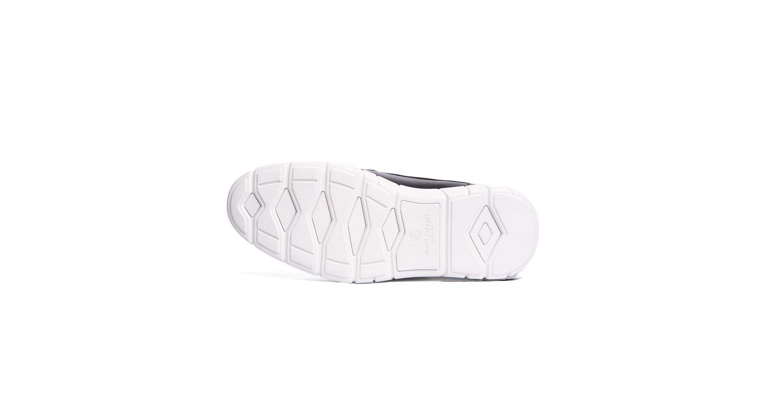 Men's Cloud Street Hands-Free Slip On Lightweight Leather Oxfords