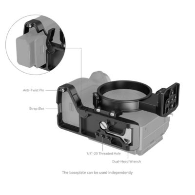 4148 Rotatable Horizontal-to-Vertical Mount Plate Kit for Sony a7R V/a7 IV/a7S III/a7R IV