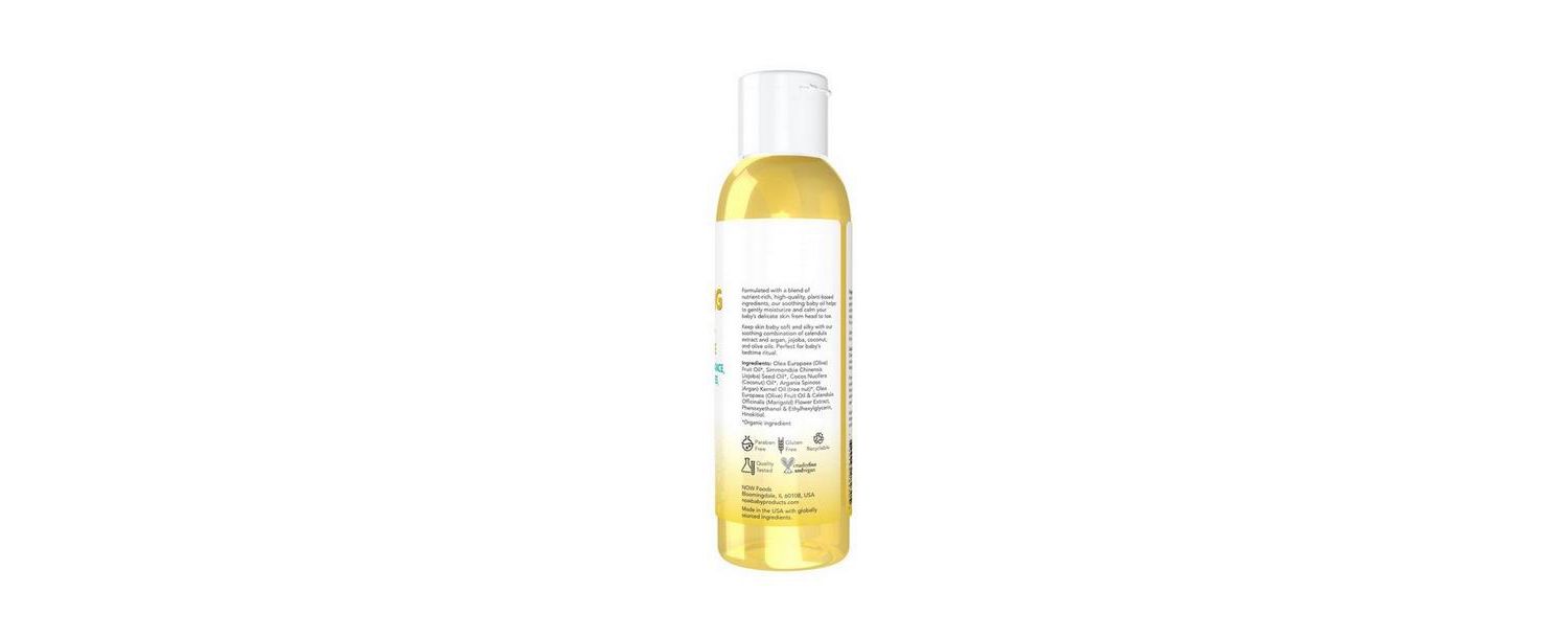 Soothing Baby Oil-Fragrance Free 4 Oz ,4 Oz