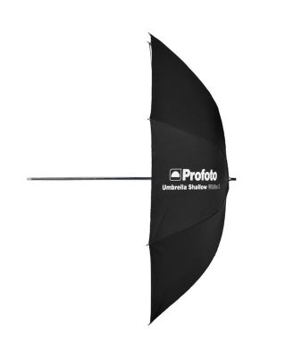 Shallow White Umbrella, Small, 33" (83.82cm)