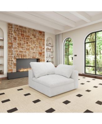 Streamdale Cloud Modular U-Shaped Sofa with 2 Ottomans