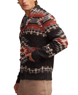 Men's Shawl Collar Cardigan Sweater